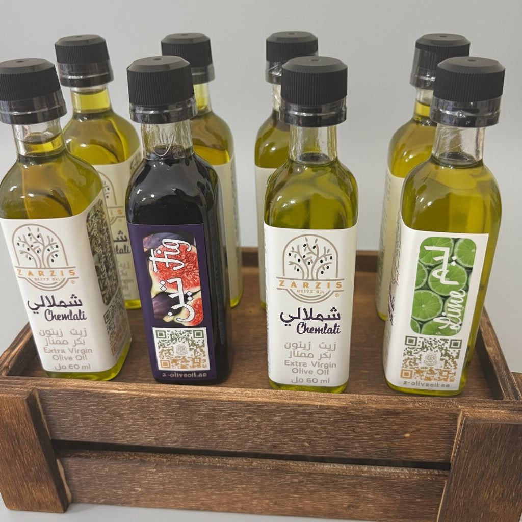 The Alba Cinnamon(50 grams) & Infused Organic Olive Oil -Harrisa + extra virgin olive oil +Rosemary + garlic(4 x 60ml)