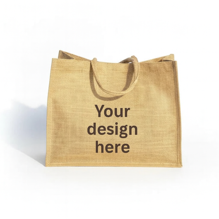 Customized Photo / Logo Printed Signature Jute Bag