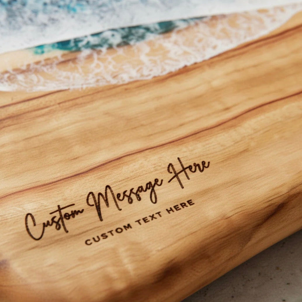 Handcrafted  Resin Board