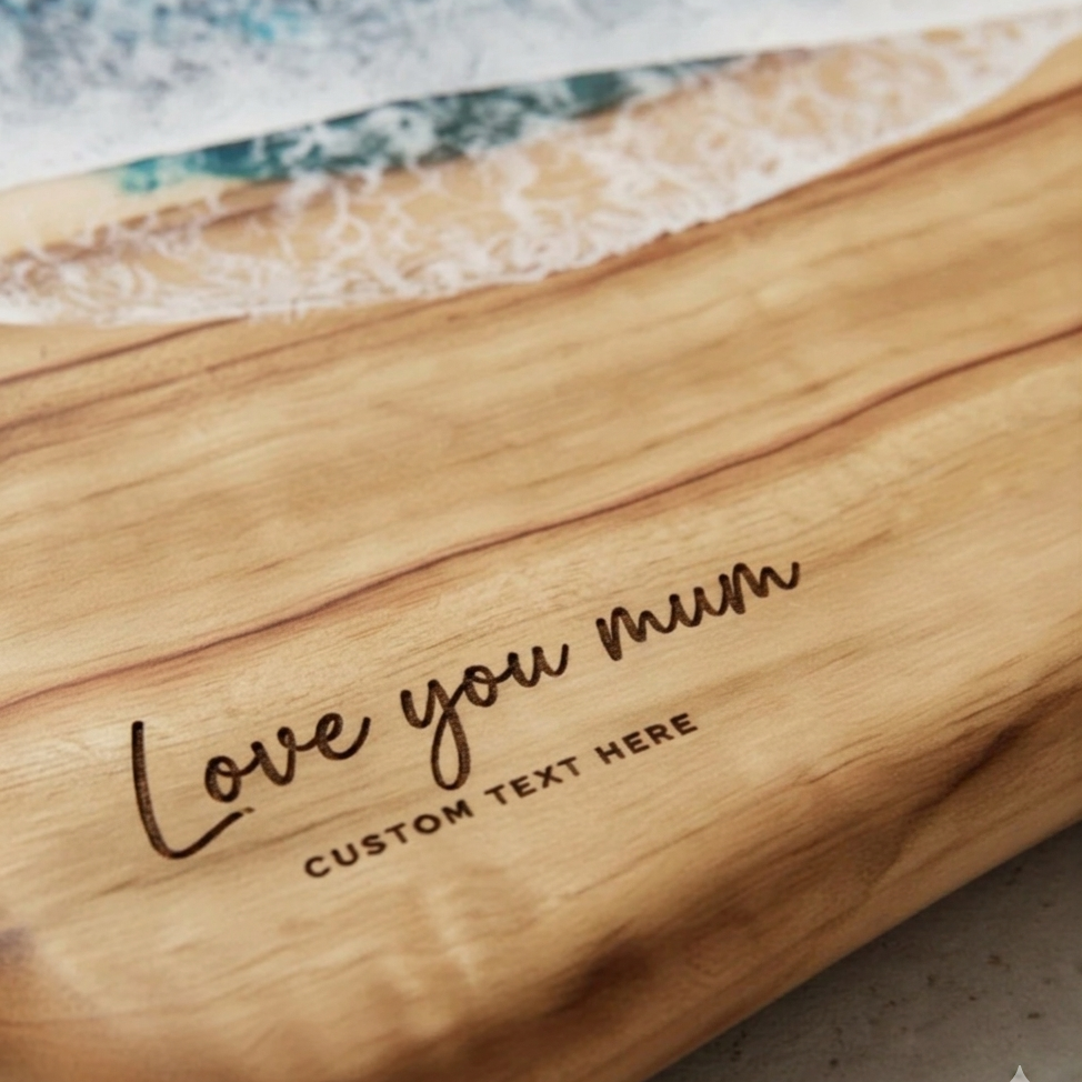 Handcrafted  Resin Board