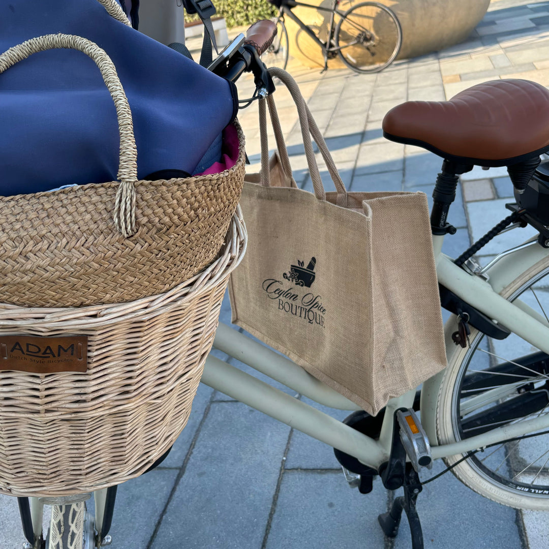 Customized Photo / Logo Printed Signature Jute Bag