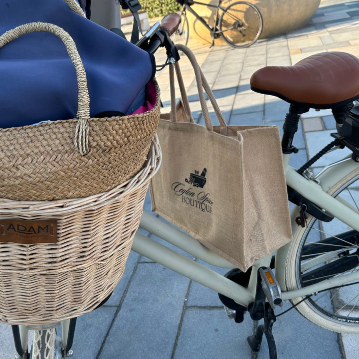 Customized Photo / Logo Printed Signature Jute Bag