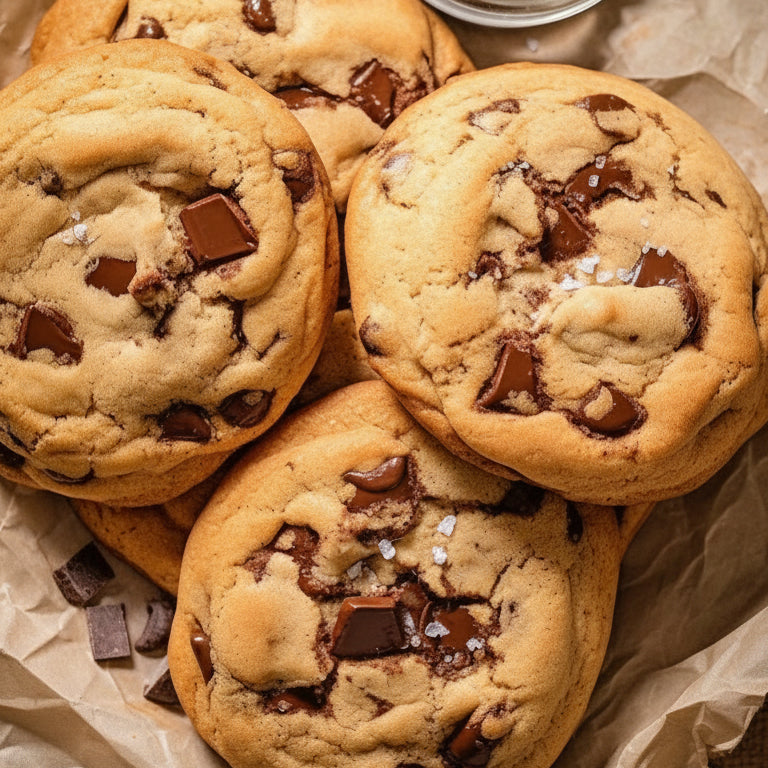 Customized Photo / Logo Printed Jar of Premium Chocolate Chip Cookies (Minimum 5 Jars)