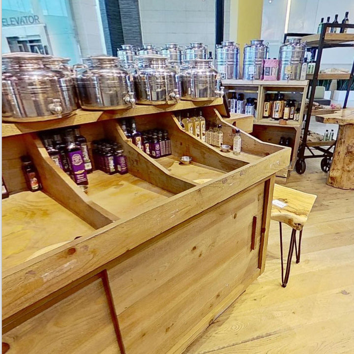 Set of 4 Infused Organic Olive Oils –  Herb Province + lime + garlic+ fig (4 × 60ml)