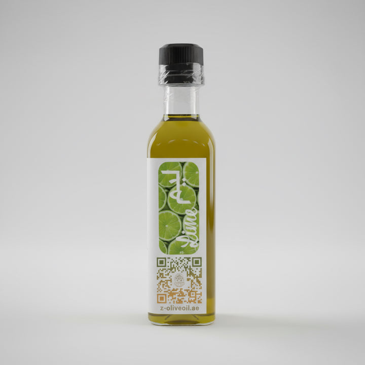 Organic Olive Oil Infused with Lime - (60 ml)