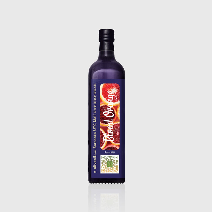 Organic Olive Oil Infused with Blood Orange   (250ml)