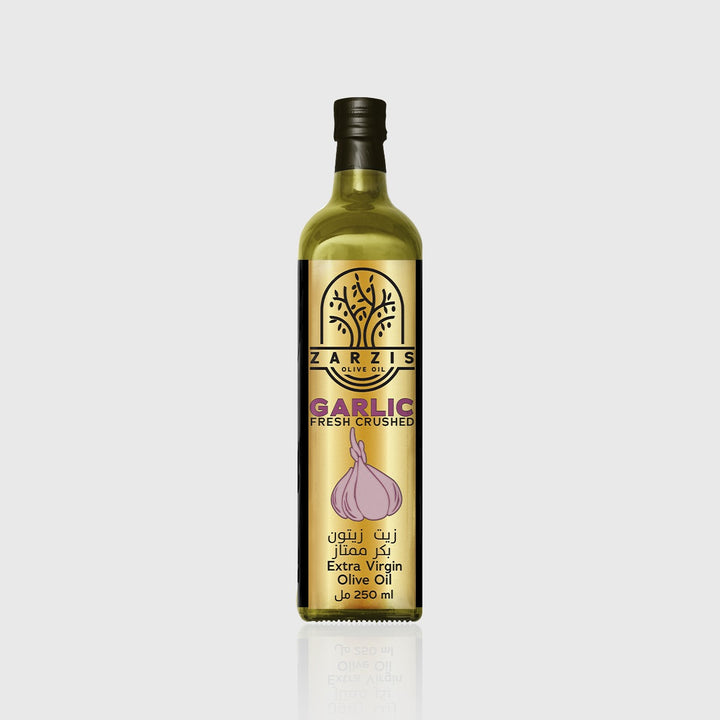 Organic Olive Oil Infused with Garlic  (250ml)
