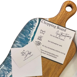 Handcrafted Ceylon Resin Paddle